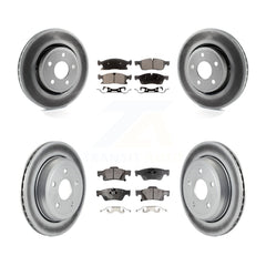 Transit Auto KGF-100743 Disc Brake Kit for 2022 Jeep Grand Cherokee WK - Front and Rear