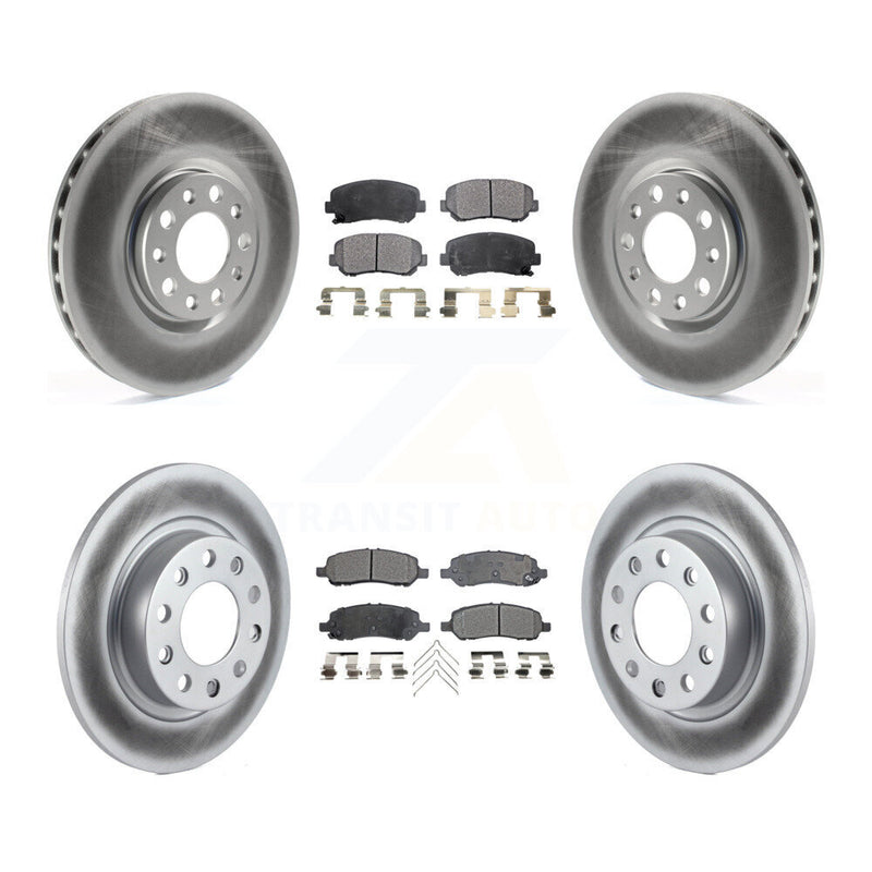Transit Auto KGF-100747 Disc Brake Kit for 2013-2016 Dodge Dart - Front and Rear