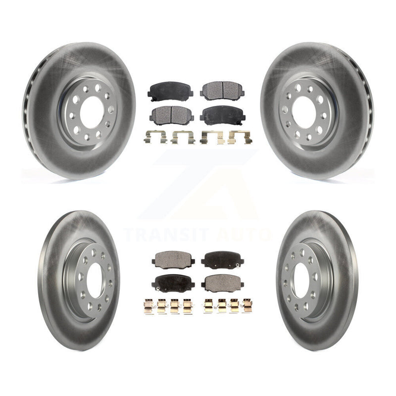 Transit Auto KGF-100748 Disc Brake Kit for 2015-2017 Chrysler 200 - Front and Rear