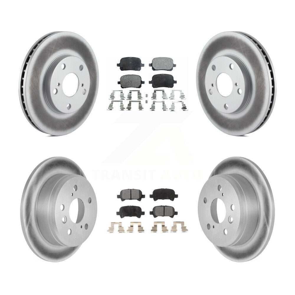 Transit Auto KGF-100755 Disc Brake Kit for 1999-2003 Toyota Solara, Toyota Camry - Front and Rear