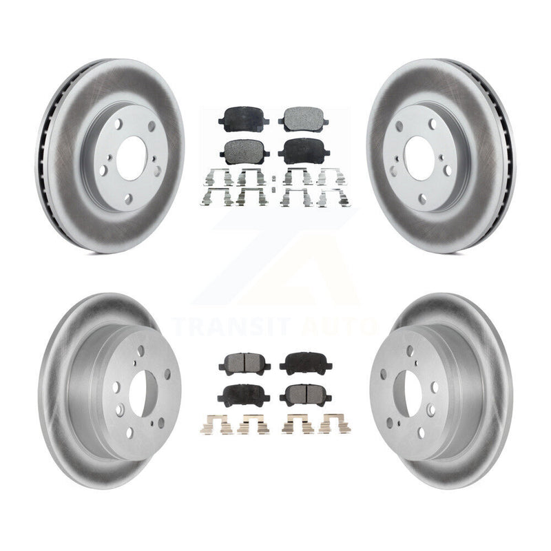 Transit Auto KGF-100755 Disc Brake Kit for 1999-2003 Toyota Solara, Toyota Camry - Front and Rear