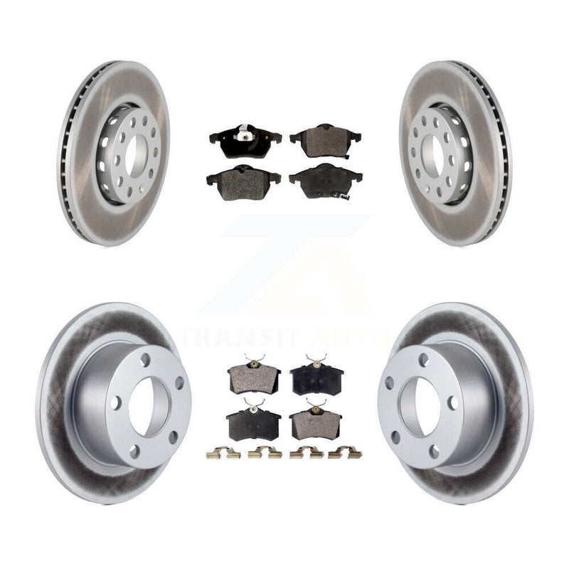 Transit Auto KGF-100762 Disc Brake Kit for 1999 Volkswagen Passat - Front and Rear