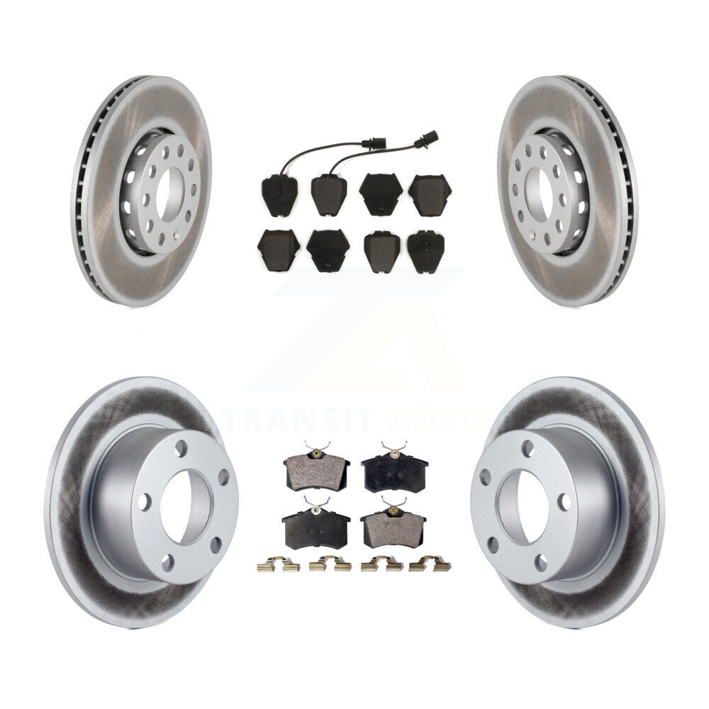 Transit Auto KGF-100771 Disc Brake Kit for 2002 Volkswagen Passat - Front and Rear