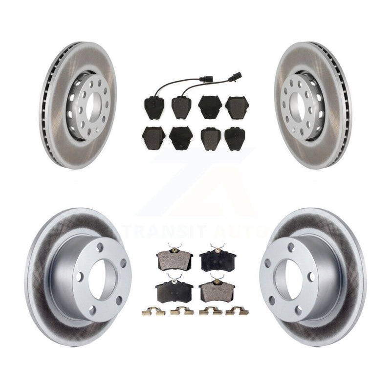 Transit Auto KGF-100771 Disc Brake Kit for 2002 Volkswagen Passat - Front and Rear