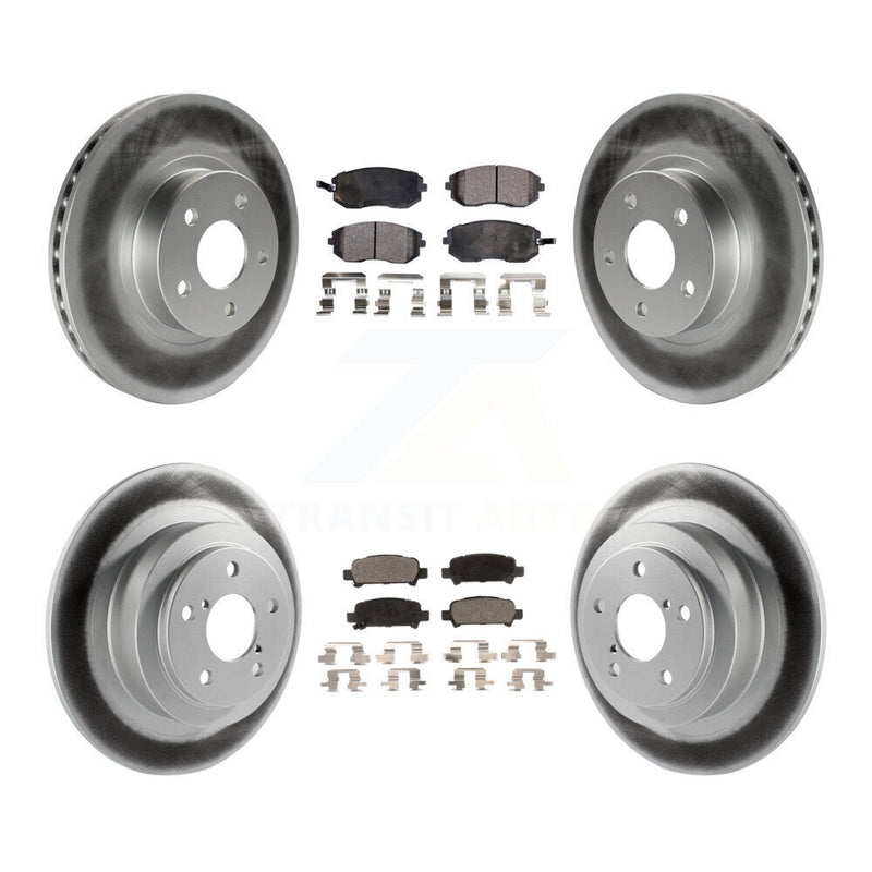Transit Auto KGF-100779 Disc Brake Kit for 2002-2004 Subaru Legacy - Front and Rear