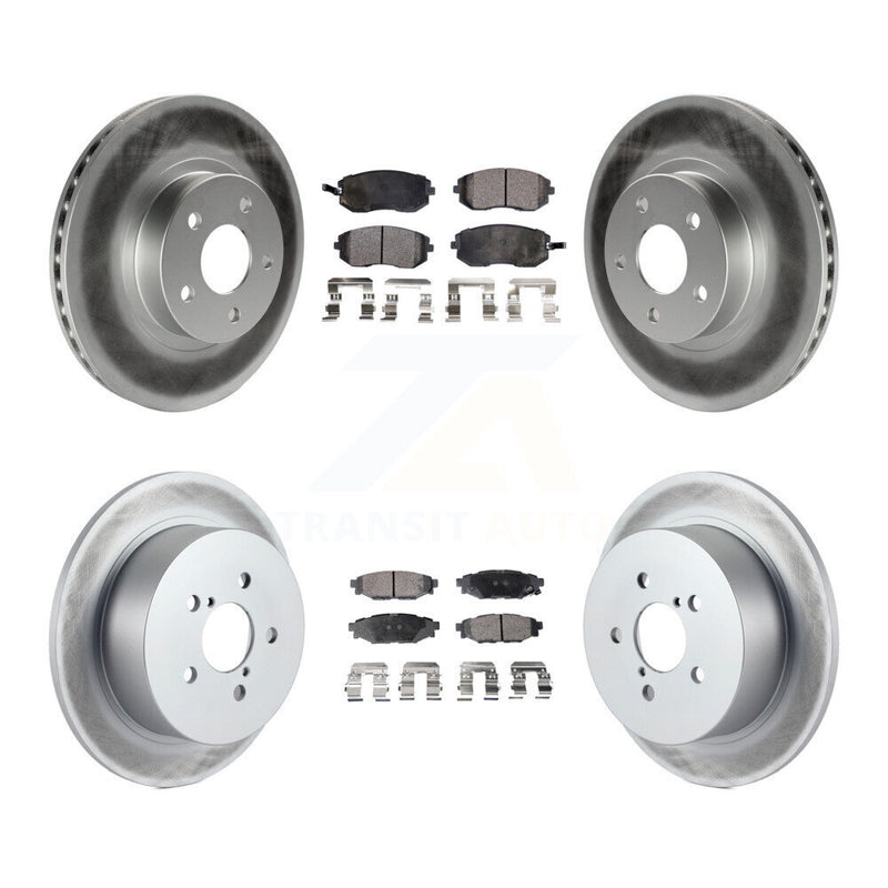 Transit Auto KGF-100780 Disc Brake Kit for 2005 Subaru Legacy - Front and Rear