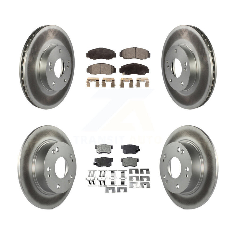 Transit Auto KGF-100792 Disc Brake Kit for 2003-2007 Honda Accord - Front and Rear