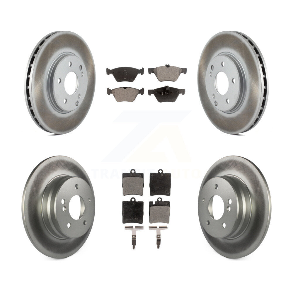 Transit Auto KGF-100794 Disc Brake Kit for 1996-2003 Mercedes-Benz CLK320, Mercedes-Benz CLK430 and More - Front and Rear