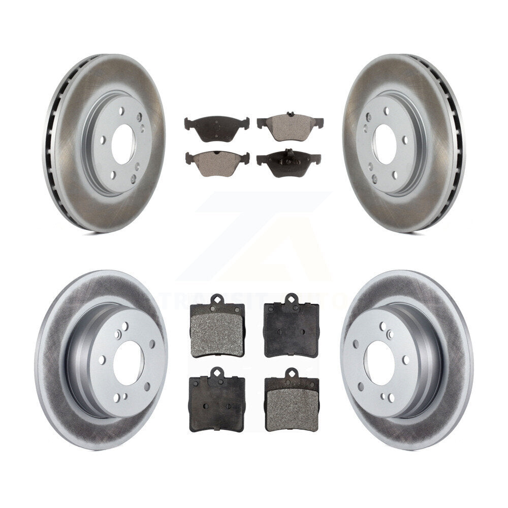 Transit Auto KGF-100795 Disc Brake Kit for 2001-2008 Chrysler Crossfire, Mercedes-Benz SLK320 - Front and Rear