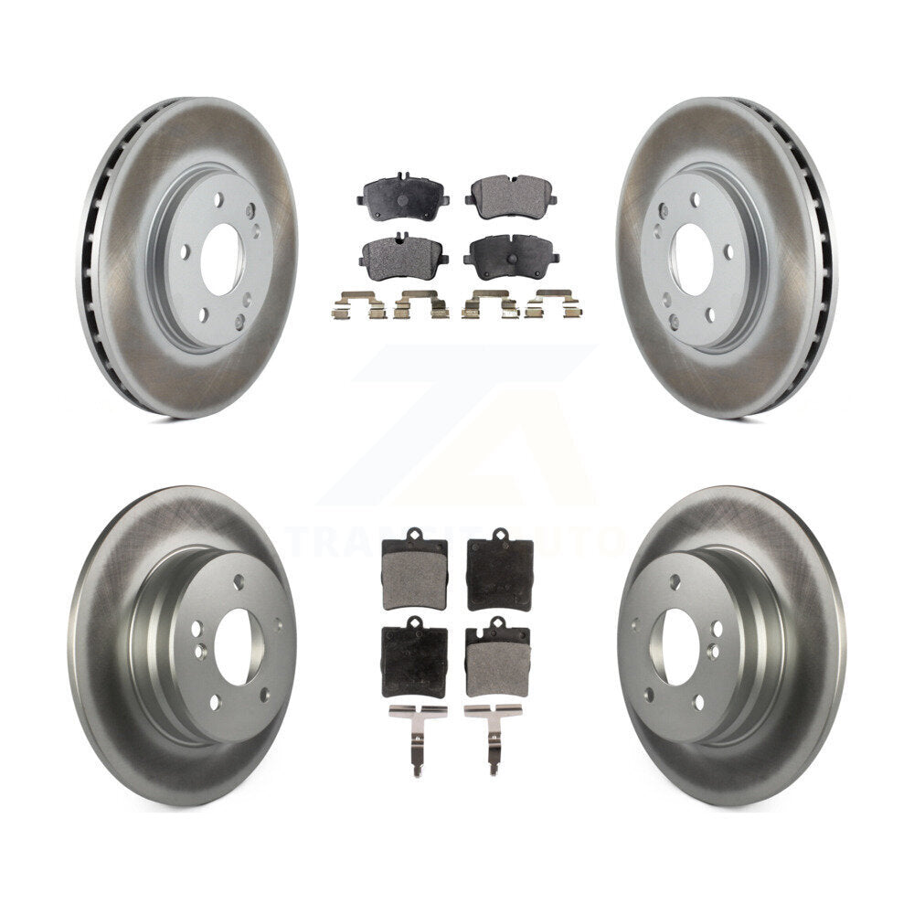 Transit Auto KGF-100796 Disc Brake Kit for 2001-2009 Mercedes-Benz C280, Mercedes-Benz C350 and More - Front and Rear