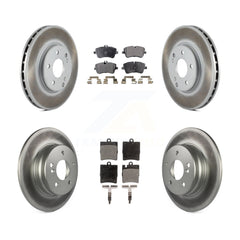 Transit Auto KGF-100796 Disc Brake Kit for 2001-2009 Mercedes-Benz C280, Mercedes-Benz C350 and More - Front and Rear