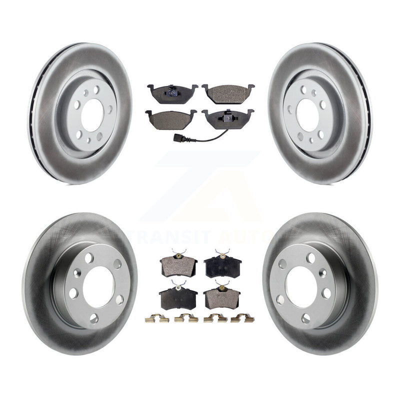 Transit Auto KGF-100798 Disc Brake Kit for 1998-2010 Volkswagen Golf City, Volkswagen Jetta City and More - Front and Rear
