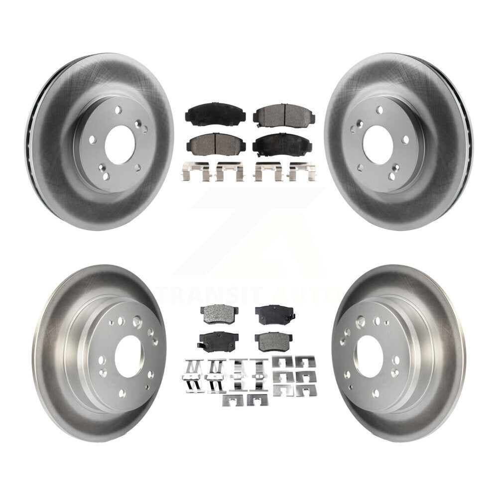 Transit Auto KGF-100803 Disc Brake Kit for 1999-2008 Acura TL - Front and Rear
