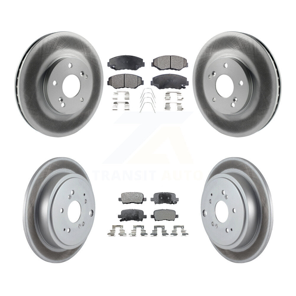 Transit Auto KGF-100808 Disc Brake Kit for 2003-2008 Honda Pilot - Front and Rear