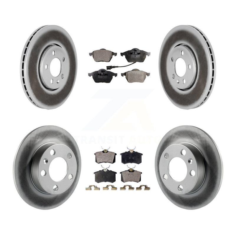 Transit Auto KGF-100809 Disc Brake Kit for 1999-2006 Volkswagen Golf, Volkswagen Jetta, Volkswagen Beetle - Front and Rear