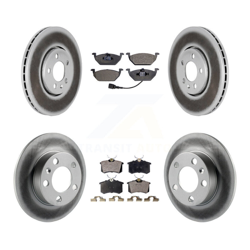 Transit Auto KGF-100810 Disc Brake Kit for 2000-2001 Volkswagen Golf - Front and Rear