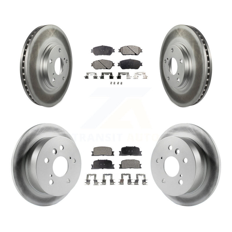 Transit Auto KGF-100813 Disc Brake Kit for 2004-2006 Lexus ES330 - Front and Rear