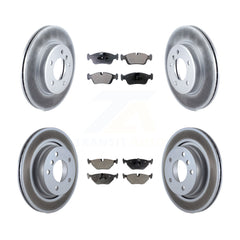 Transit Auto KGF-100817 Disc Brake Kit for 1998-2006 BMW 325Ci, BMW 325i and More - Front and Rear