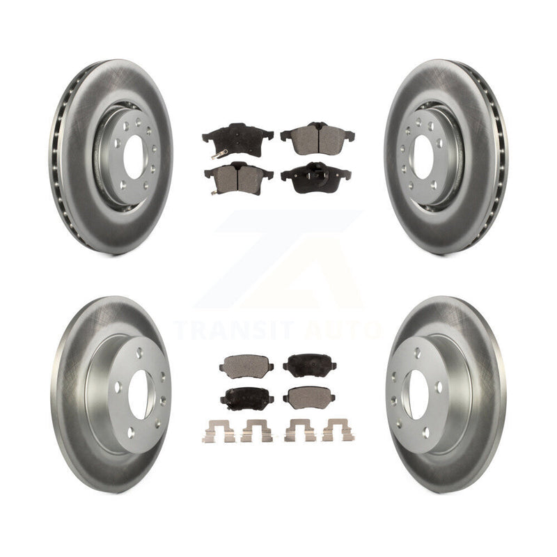 Transit Auto KGF-100821 Disc Brake Kit for 2008-2009 Saturn Astra - Front and Rear