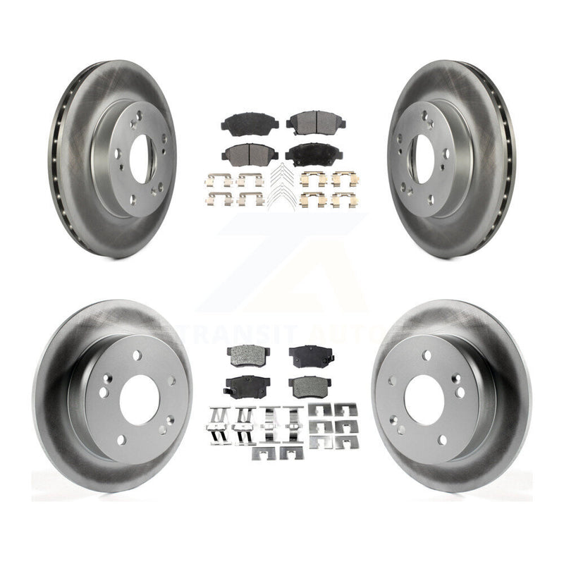 Transit Auto KGF-100824 Disc Brake Kit for 2002-2006 Honda Civic, Acura RSX - Front and Rear