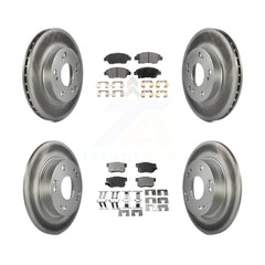 Transit Auto KGF-100825 Disc Brake Kit for 2009-2011 Honda Civic - Front and Rear