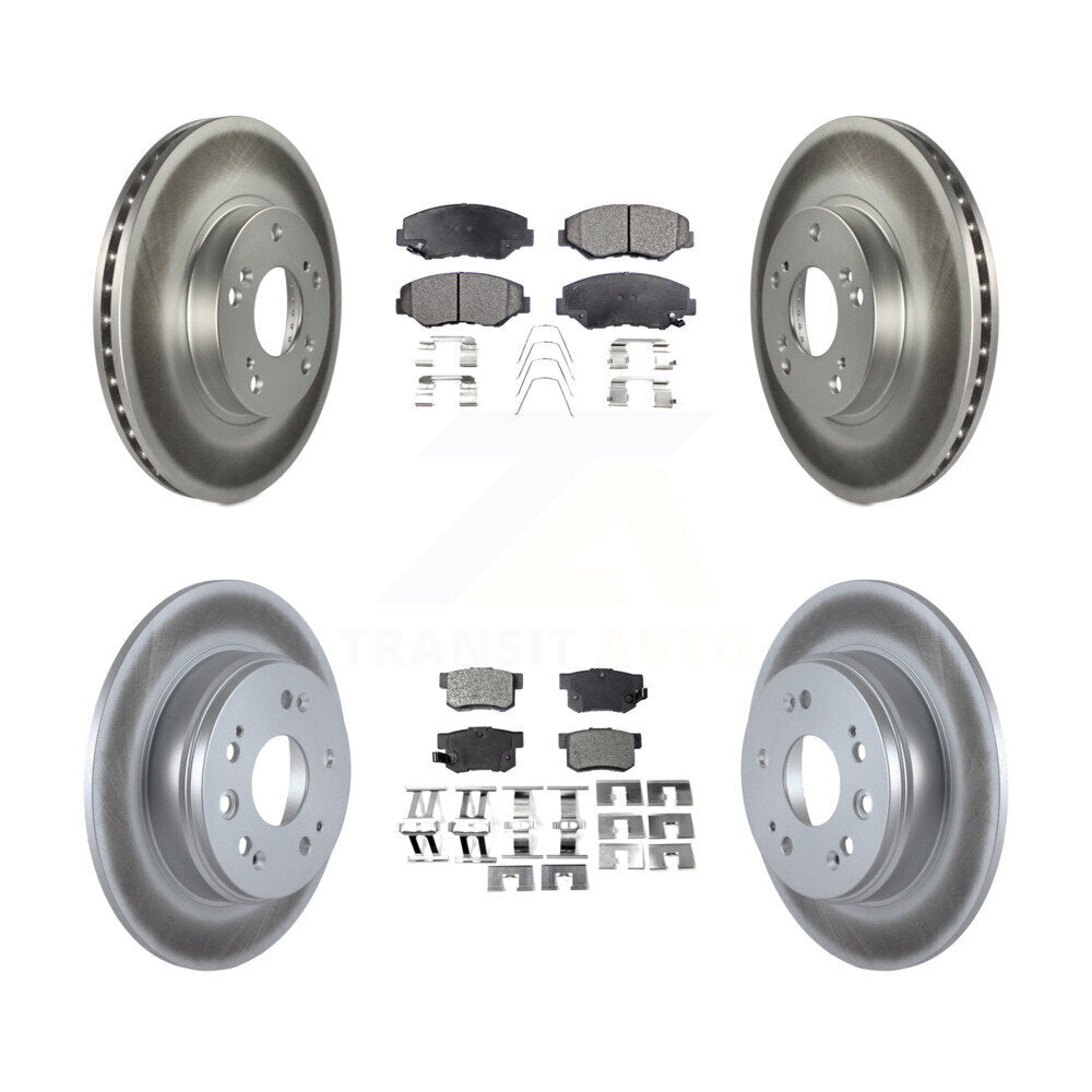 Transit Auto KGF-100827 Disc Brake Kit for 2002-2004 Honda CR-V - Front and Rear