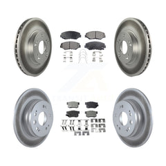 Transit Auto KGF-100827 Disc Brake Kit for 2002-2004 Honda CR-V - Front and Rear