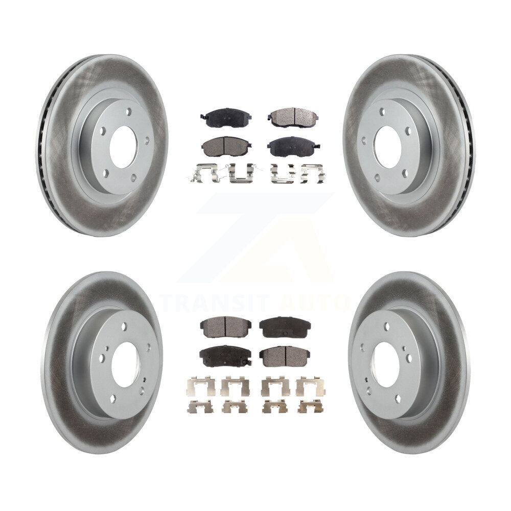 Transit Auto KGF-100828 Disc Brake Kit for 2002-2004 INFINITI I35, Nissan Maxima - Front and Rear