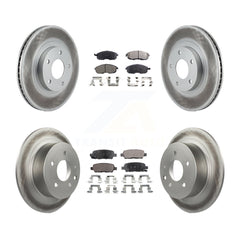 Transit Auto KGF-100829 Disc Brake Kit for 2002-2006 Nissan Altima - Front and Rear