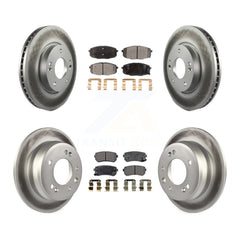 Transit Auto KGF-100834 Disc Brake Kit for 2009-2012 Hyundai Elantra - Front and Rear
