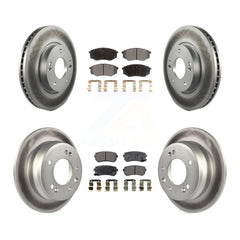 Transit Auto KGF-100835 Disc Brake Kit for 2010-2012 Kia Sportage, Hyundai Tucson - Front and Rear