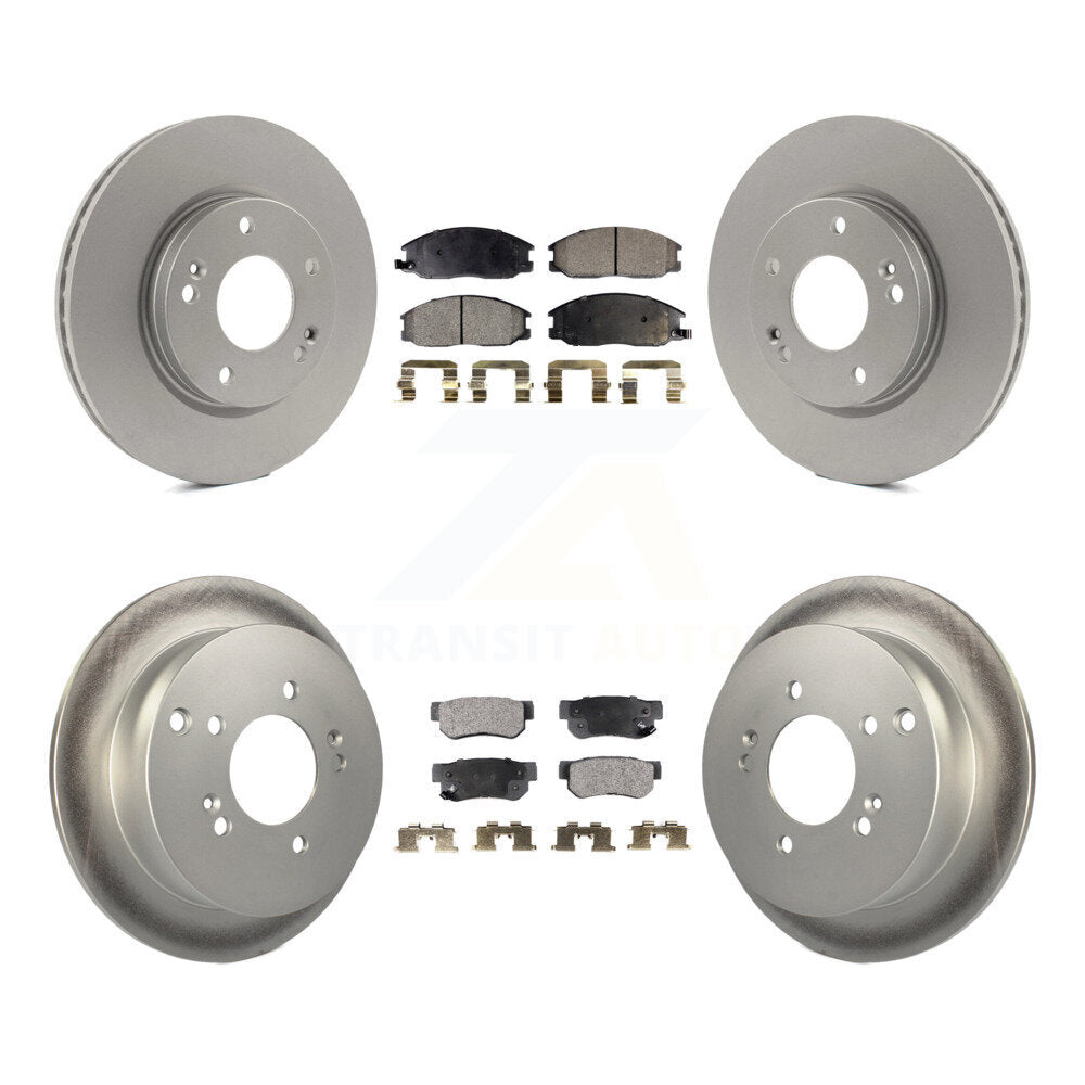 Transit Auto KGF-100841 Disc Brake Kit for 2001-2006 Hyundai Santa Fe - Front and Rear