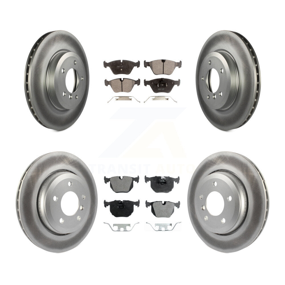 Transit Auto KGF-100843 Disc Brake Kit for 2001-2006 BMW 330Ci, BMW 330i, BMW 330xi - Front and Rear