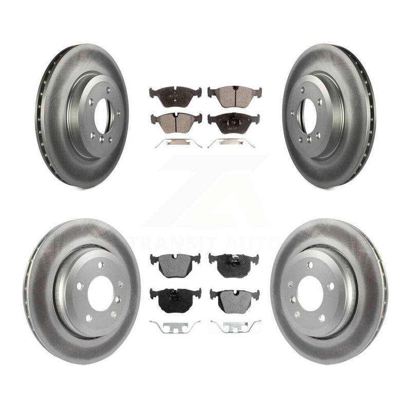 Transit Auto KGF-100843 Disc Brake Kit for 2001-2006 BMW 330Ci, BMW 330i, BMW 330xi - Front and Rear