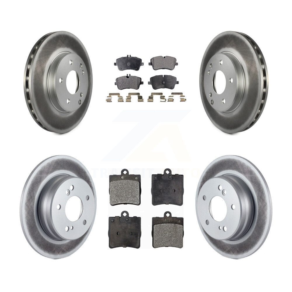 Transit Auto KGF-100845 Disc Brake Kit for 2001-2007 Mercedes-Benz C230, Mercedes-Benz C240 - Front and Rear