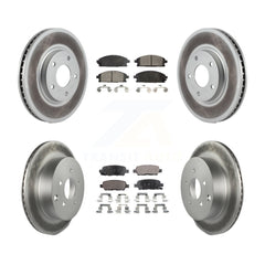 Transit Auto KGF-100851 Disc Brake Kit for 2004-2009 Nissan Quest - Front and Rear