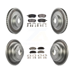 Transit Auto KGF-100861 Disc Brake Kit for 2003 Subaru Forester - Front and Rear