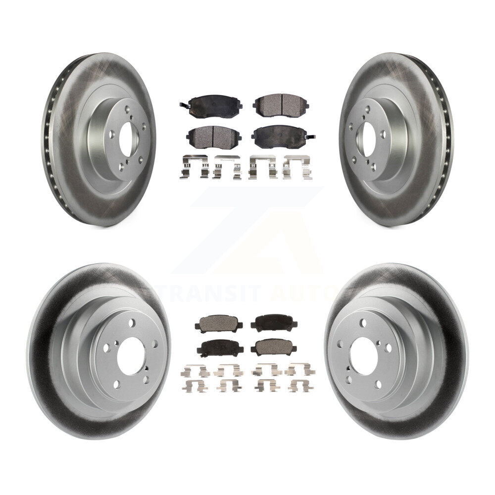 Transit Auto KGF-100862 Disc Brake Kit for 2002-2006 Subaru Baja, Subaru Legacy, Subaru Outback - Front and Rear