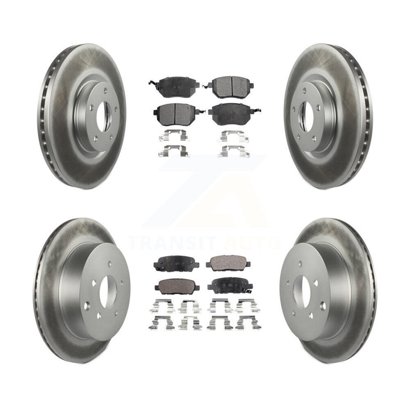 Transit Auto KGF-100869 Disc Brake Kit for 2003-2005 INFINITI FX35, INFINITI FX45, Nissan Murano - Front and Rear