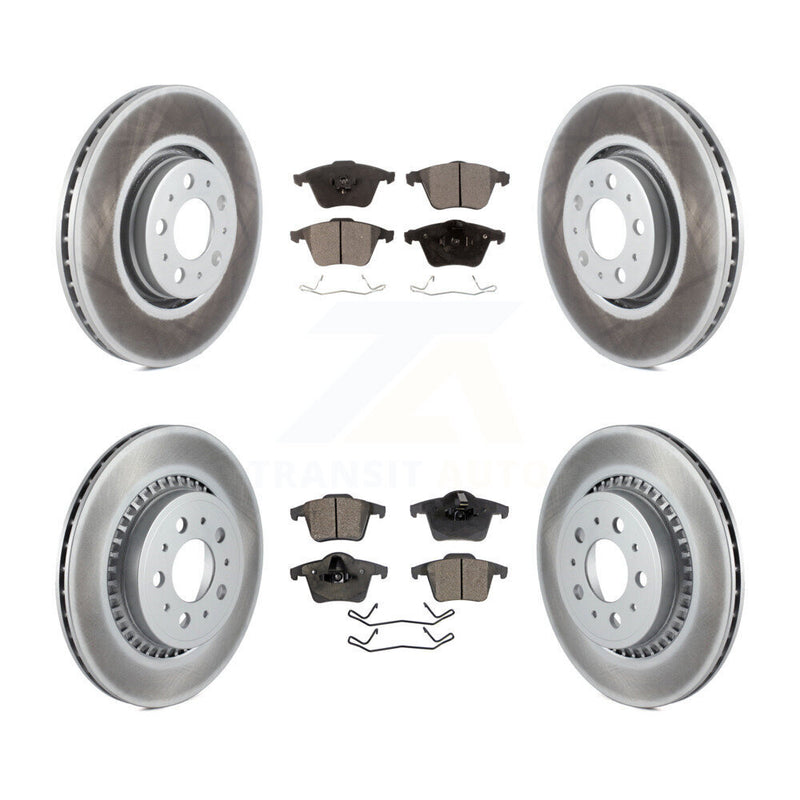 Transit Auto KGF-100871 Disc Brake Kit for 2003-2014 Volvo XC90 - Front and Rear