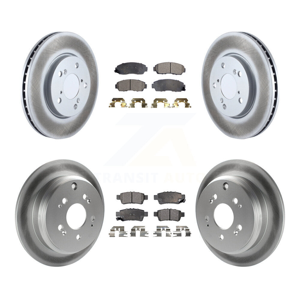 Transit Auto KGF-100880 Disc Brake Kit for 2005-2010 Honda Odyssey - Front and Rear