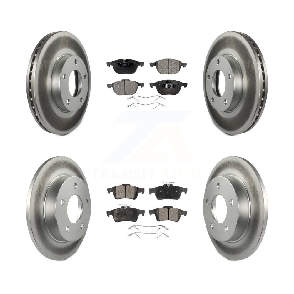 Transit Auto KGF-100881 Disc Brake Kit for 2006-2013 Mazda 3 Sport, Mazda 3 - Front and Rear