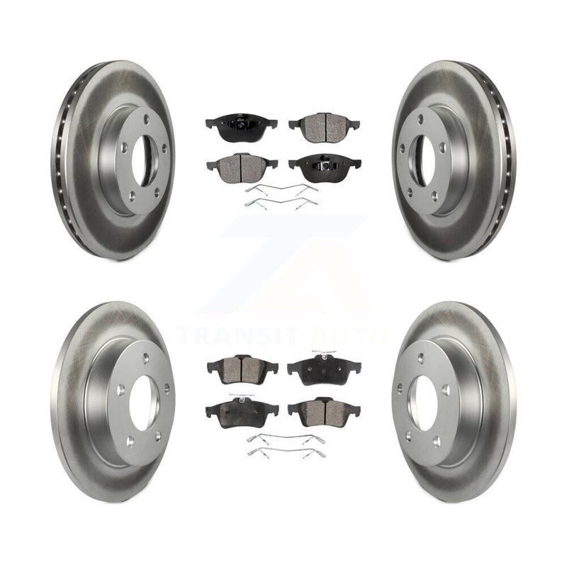 Transit Auto KGF-100881 Disc Brake Kit for 2006-2013 Mazda 3 Sport, Mazda 3 - Front and Rear