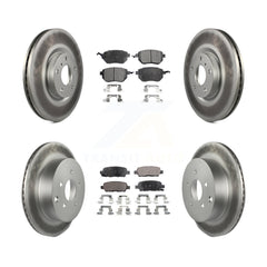 Transit Auto KGF-100886 Disc Brake Kit for 2005-2012 Nissan Murano - Front and Rear