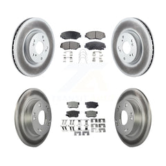 Transit Auto KGF-100889 Disc Brake Kit for 2012-2015 Acura ILX, Honda Civic - Front and Rear