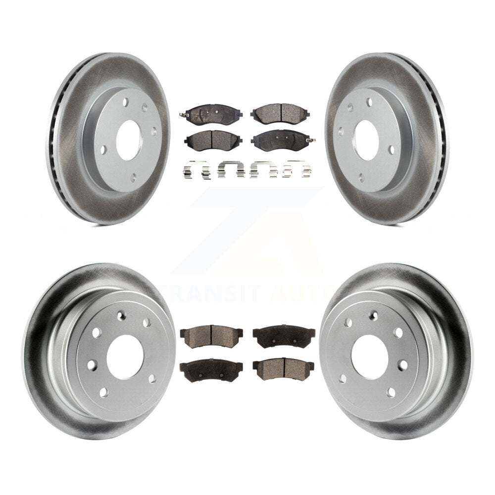 Transit Auto KGF-100894 Disc Brake Kit for 2007-2008 Chevrolet Optra, Suzuki Forenza, Suzuki Reno - Front and Rear