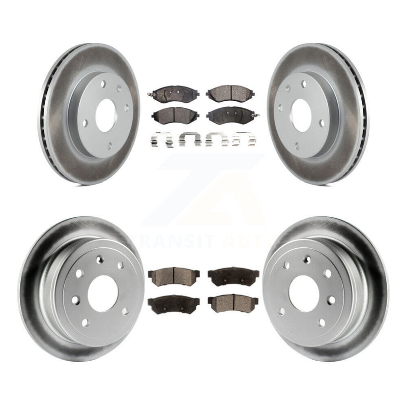 Transit Auto KGF-100894 Disc Brake Kit for 2007-2008 Chevrolet Optra, Suzuki Forenza, Suzuki Reno - Front and Rear