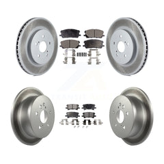 Transit Auto KGF-100896 Disc Brake Kit for 2004-2009 Lexus RX350, Lexus RX400h and More - Front and Rear