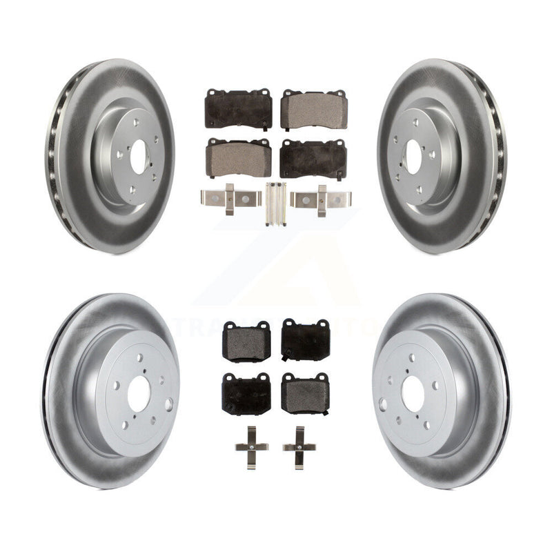 Transit Auto KGF-100899 Disc Brake Kit for 2008-2017 Subaru WRX STI, Subaru Impreza - Front and Rear