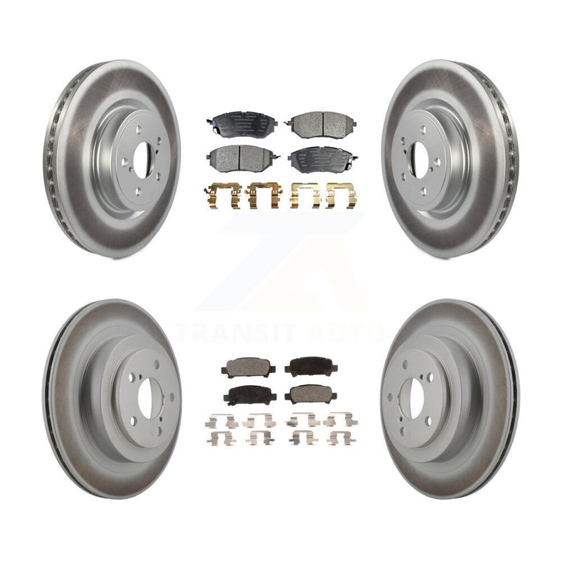 Transit Auto KGF-100900 Disc Brake Kit for 2005-2009 Subaru Legacy - Front and Rear